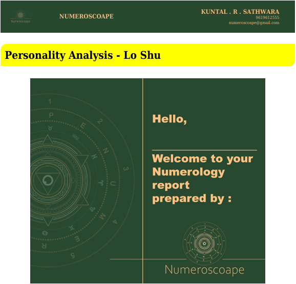 Fortune Report Preview