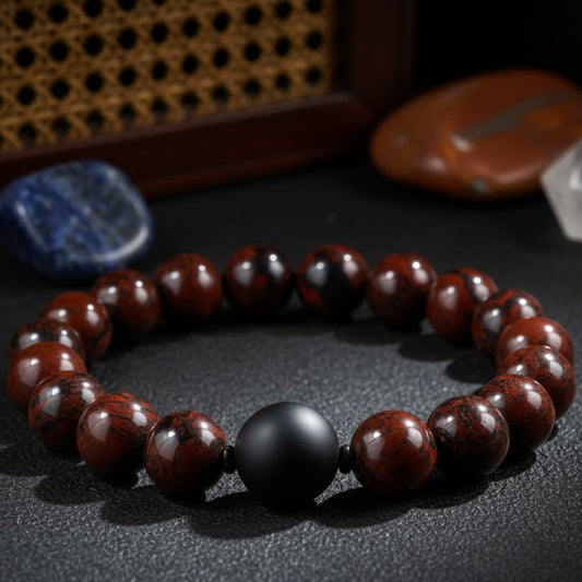 MAHOGANY OBSIDIAN BRACELET