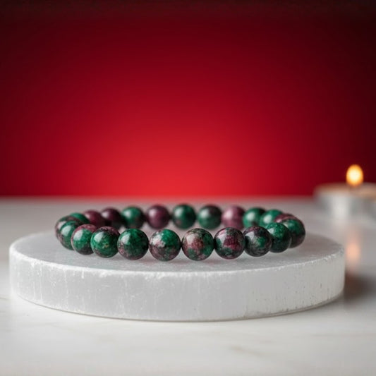 RUBY ZOISITE BRACELET