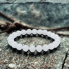 WHITE AGATE BRACELET